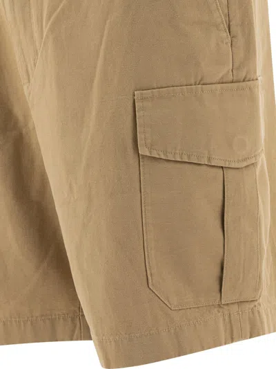 Vince Cotton And Linen Cargo Shorts