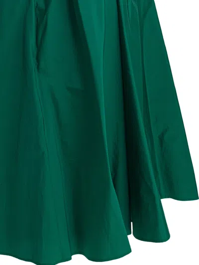 Max Mara Draped High Neckline Maxi Sleeveless Dress