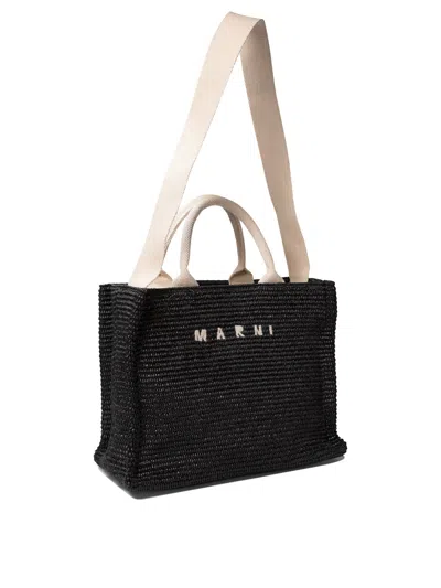 Marni Woven Texture Small Tote Bag