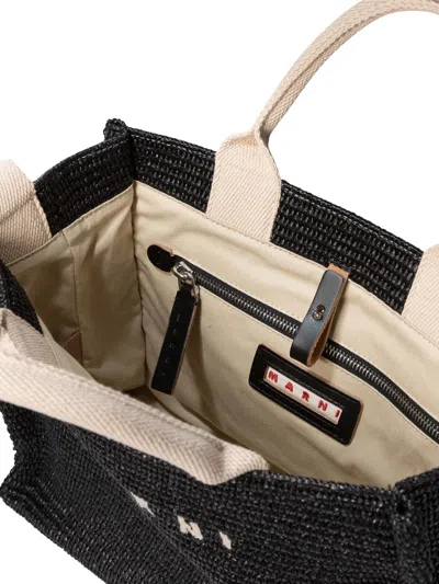 Marni Woven Texture Small Tote Bag