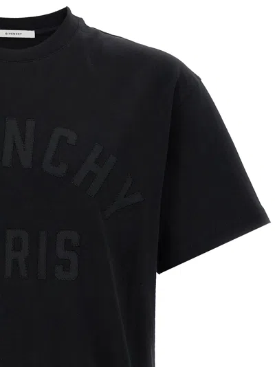 Givenchy Men Cotton T-shirt In Black