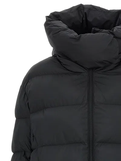 Pinko Quilted High-neck Puffer Jacket In Black