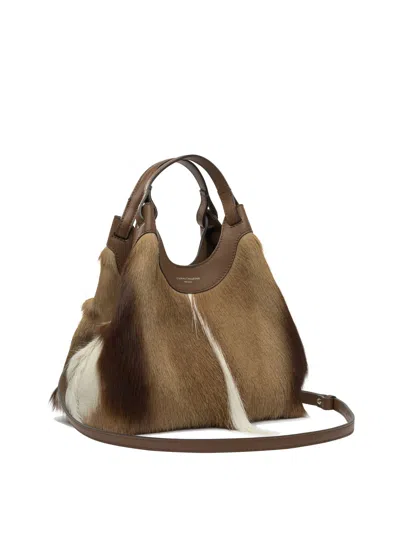 Gianni Chiarini Handbags Hand Bags Brown In Brown