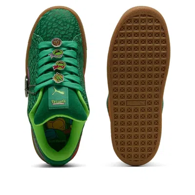 Puma X Teenage Mutant Ninja Turtles Suede Xl Sneaker In Green