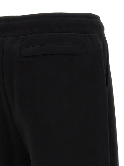 Canada Goose Men Black Cotton Logo Patch To The Front Elasticated Ankles Elasticated Drawstring Wais In Black
