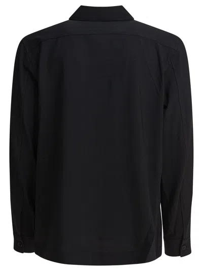 Vince Long Sleeve Chest Pocket Jackets In Black