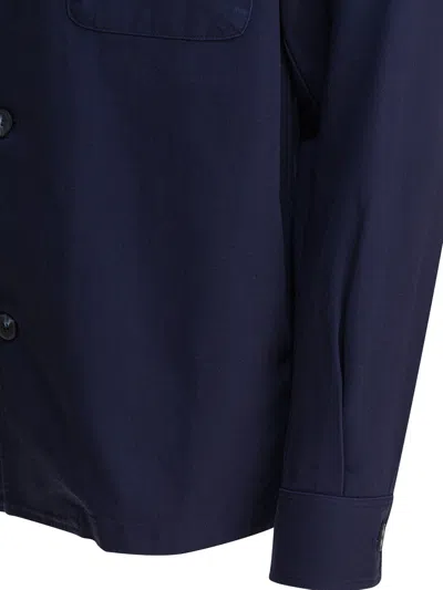 Altum Jacket Shirt With Pockets In Blue