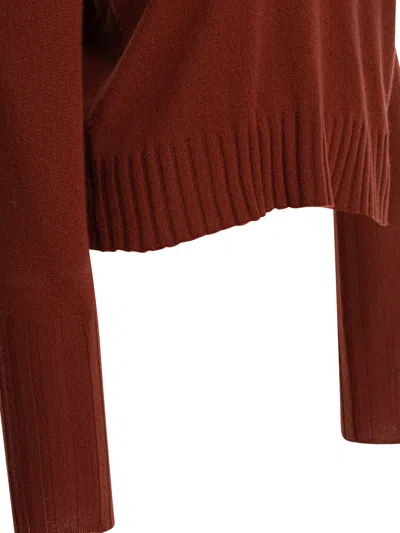 Guest In Residence Shrunken Cashmere Crew Neck Sweater In Brown