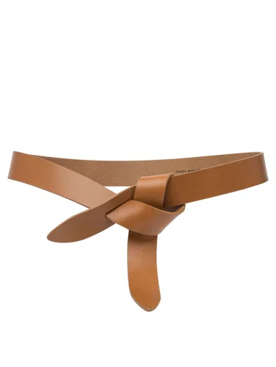 Isabel Marant Lecce Knotted Leather Belt