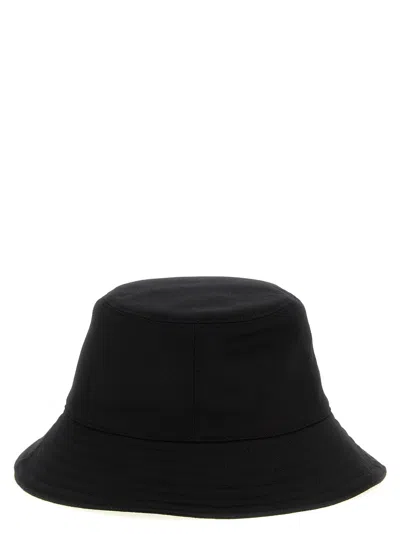 Givenchy Bucket Hat With Logo Embroidery And Wide Brim In Black