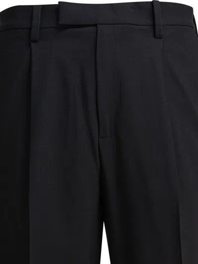 Vince Louie Relaxed Trousers Black In Black