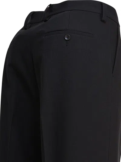 Vince Louie Relaxed Trousers Black In Black