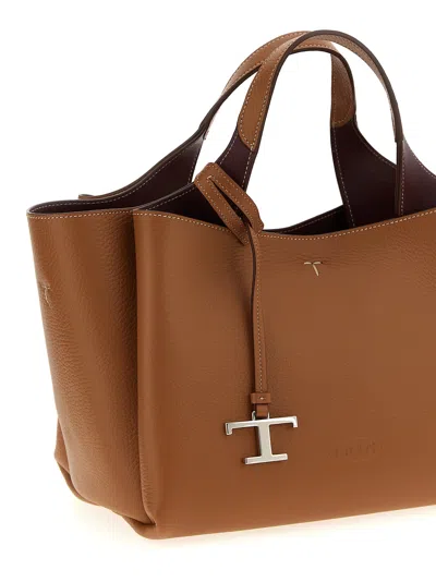 Tod's Apa 2 Manici Mini Trac Pelle T Pend Handbags Brown