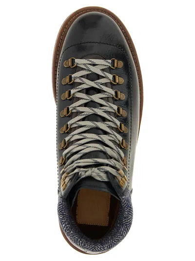 Brunello Cucinelli Mountain Boot Boots And Ankle Boots Black In Black