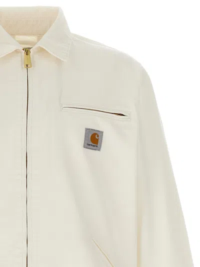 Carhartt Og Detroit Puffer Jackets White In White