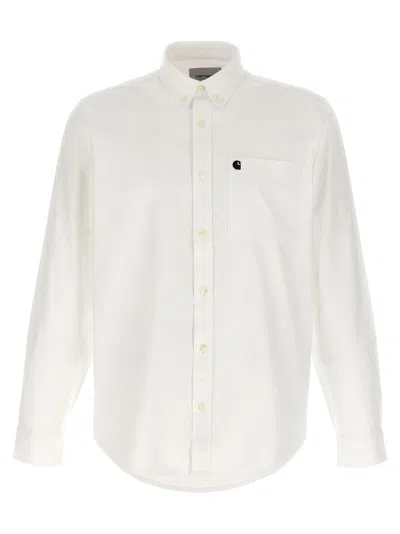 Carhartt Oxford Shirt Shirt And Blouse White In White