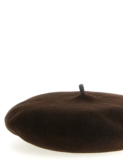 Brunello Cucinelli 'soft Round Loop Detail' Beanie