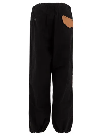 Miharayasuhiro Ripstop Parachute Trousers Black
