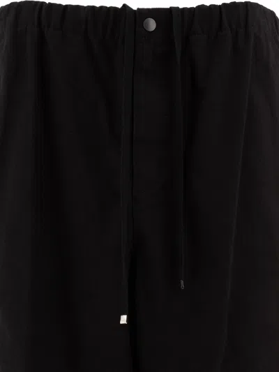 Miharayasuhiro Ripstop Parachute Trousers Black