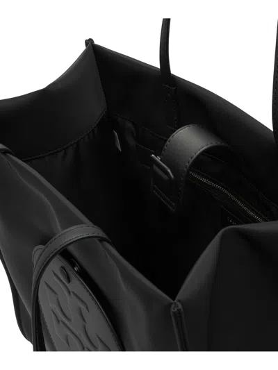 Tory Burch Rectangular Shape Tote Bag With 2 Handles In Black