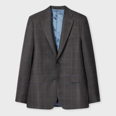 Paul Smith Checked Suit In Gray