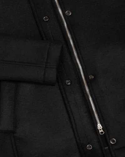 Colmar Black Hooded Coat In Black