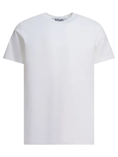 Altum White Cotton T-shirt