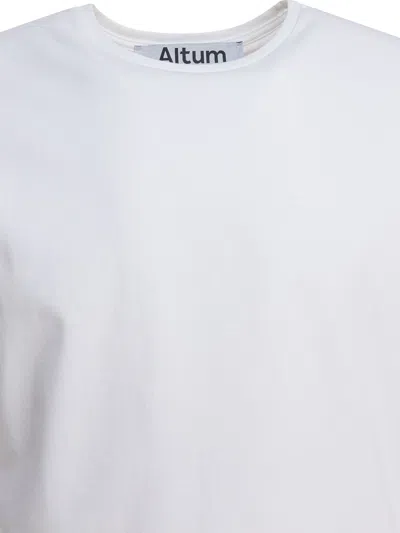 Altum White Cotton T-shirt