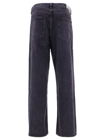 Our Legacy 25.5cm Third Cut Cotton Denim Jeans In Black