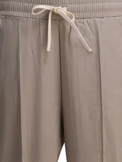 Altum Pants With Drawstring In Gold