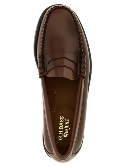Gh Bass Weejuns Larson Loafers In Brown