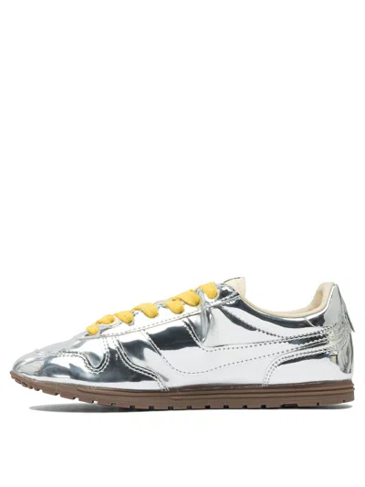 Autry Windspin Low Wom Mirror/nyl Silv/ivory Sneakers & Slip-on Silver