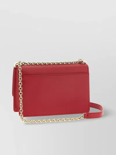 Furla Mini Chain Strap Crossbody Bag In Red