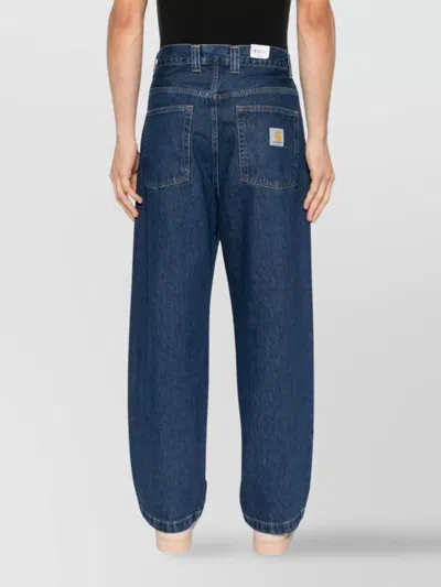 Carhartt Pants "brandon" In Blue