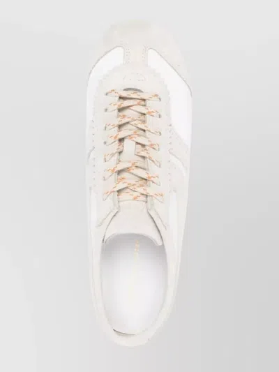 Dries Van Noten Leather Sneaker In White