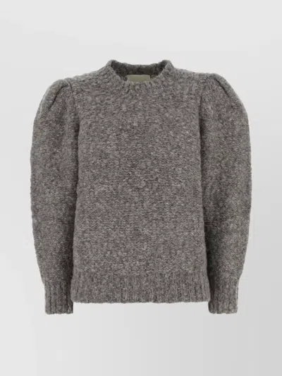 Isabel Marant Maglione Emma In Misto Alpaca Grigio  Donna In Gray