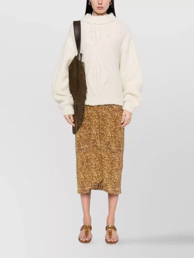 Isabel Marant 'romane' 'ecru' Alpaca Blend Sweater In Neutral
