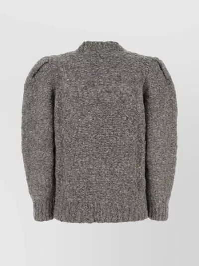 Isabel Marant Maglione Emma In Misto Alpaca Grigio  Donna In Gray