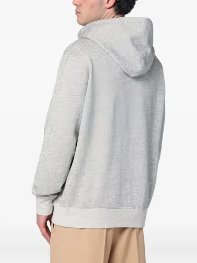 Polo Ralph Lauren Gray Polo Bear Hoodie In Gray