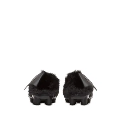 Balmain Clogs-type Slides In Black