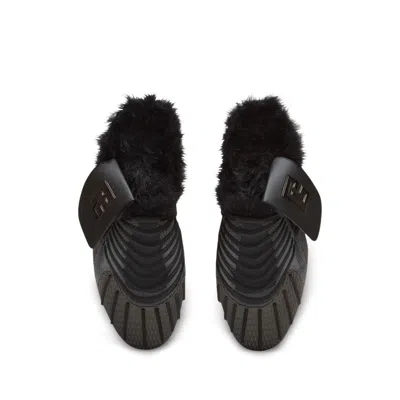 Balmain Clogs-type Slides In Black
