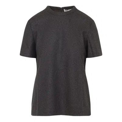 Carven Fitted T-shirt In Black
