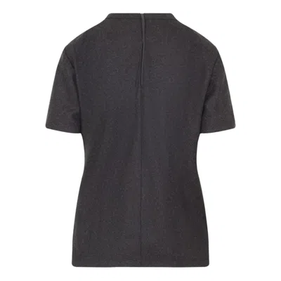 Carven Fitted T-shirt In Black