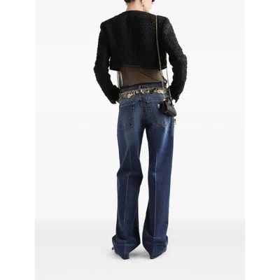 Dolce & Gabbana 5-pocket Denim Trousers In Blue