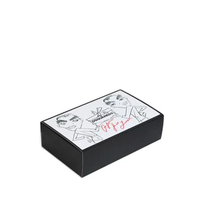 Dsquared2 Smooth Leather Wallet With Keyring Attachment And Bold Logo In Black