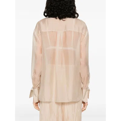 Forte Forte Organze Shirt In Nude