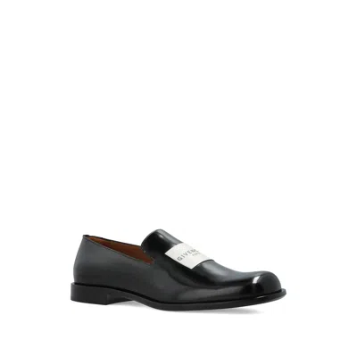 Givenchy Tux Loafers In Patent Leather In Black