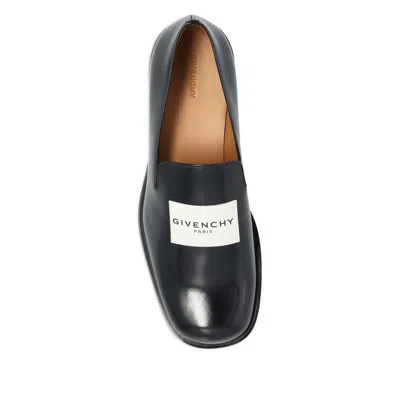 Givenchy Tux Loafers In Patent Leather In Black