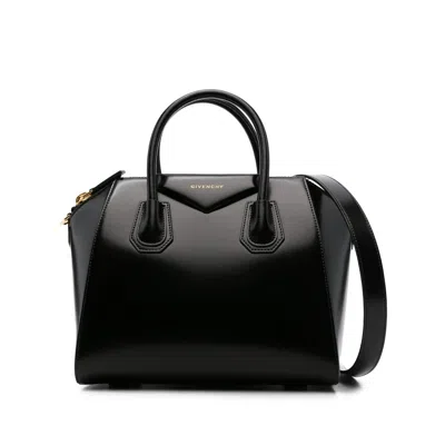 Givenchy Women's Antigona Small Leather Handbag In Black