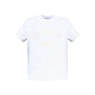 Givenchy White T-shirt With Maxi Logo On The Front In Cotton Man In White